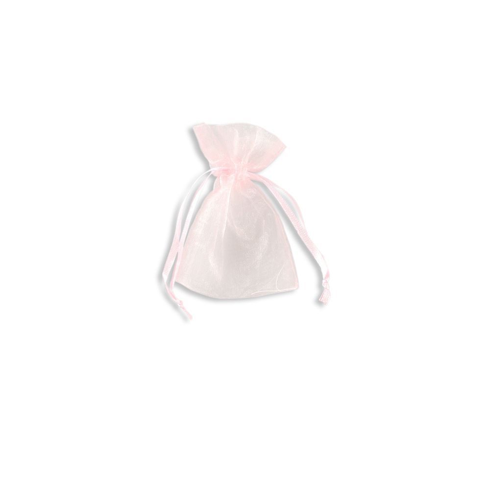 Organza bags pink cheap