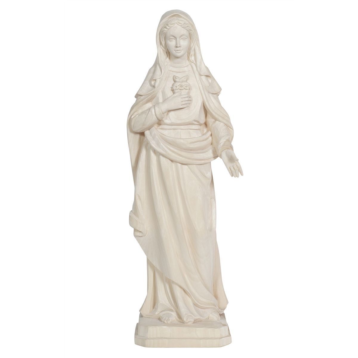 Heart of Mary with blue robe