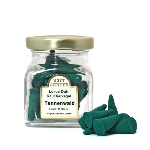 Räucherkegel Tannenduft, 35 Stück