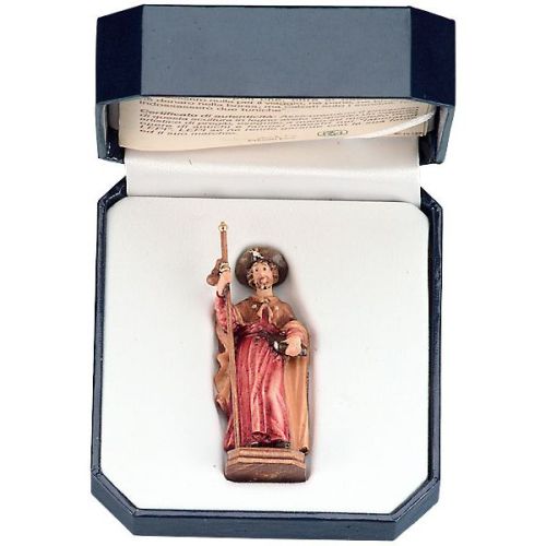 Saint James the Pilgrim for on the go in a case