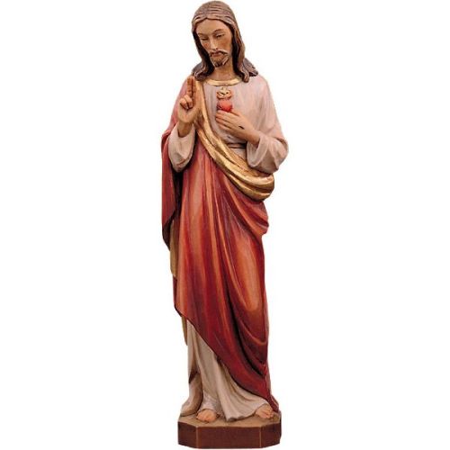 Herz Jesus III, Holz