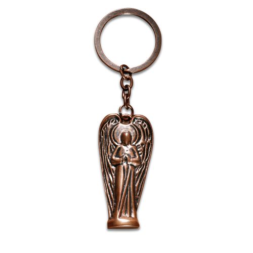 Schlüsselanhänger aus Bronze "Mein Schutzengel"