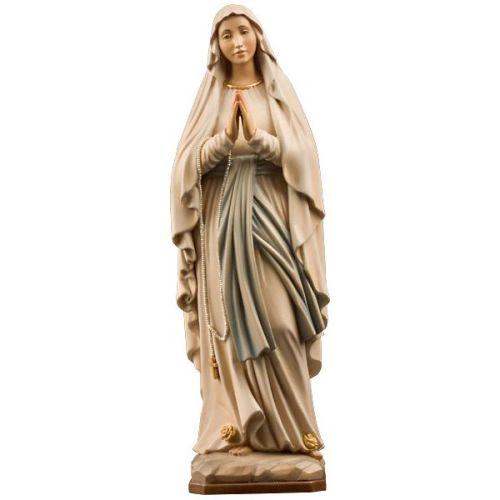 Madonna of Lourdes II, wood