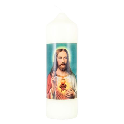 Heart of Jesus candle