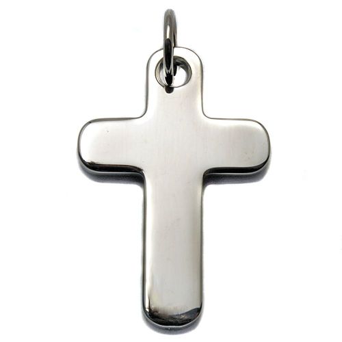 Shiny steel cross