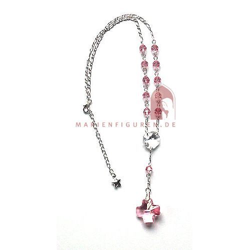 Necklace with crystal cross