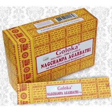 Incense sticks (16 sticks) Nag Champa yellow