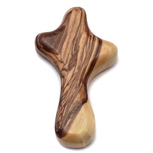 Hand flatterer cross olive wood