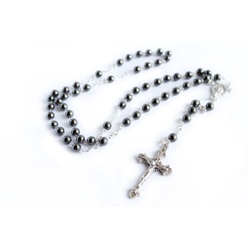 Hematite rosary