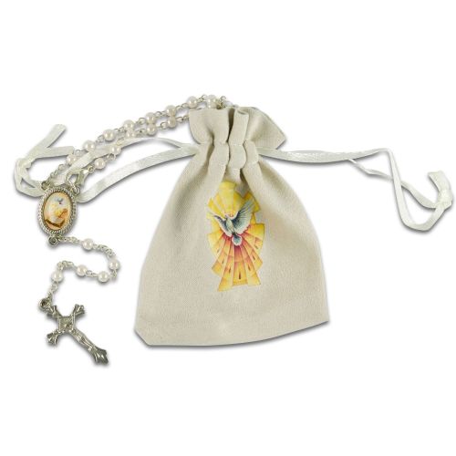 Rosary "Dove of Peace", in a small bag