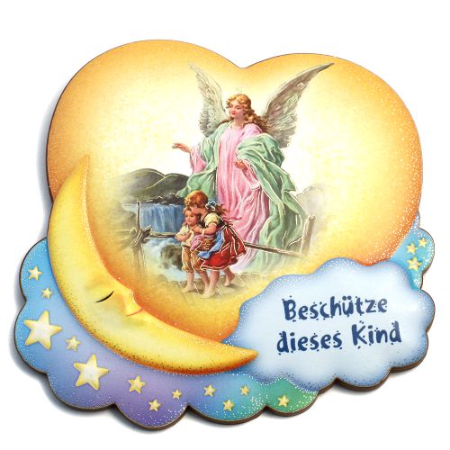 Schutzengel "Beschütze dieses Kind", Brückenmotiv