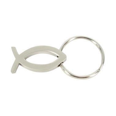 Fish" key ring, metal