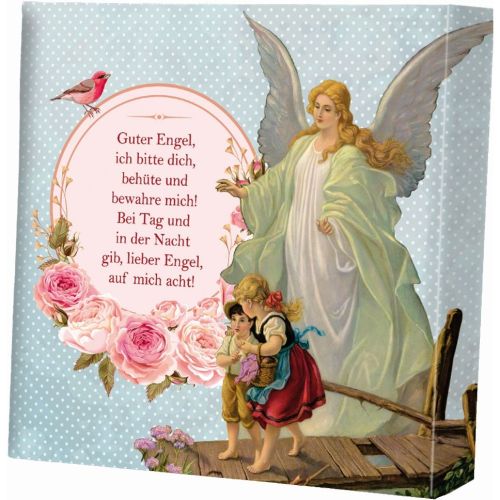 Guardian angel canvas picture "Keep me safe"