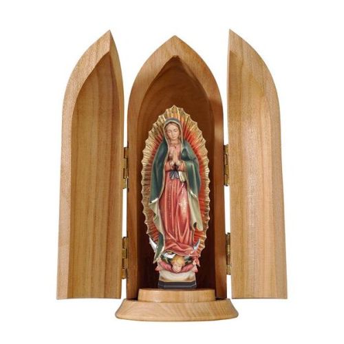 Madonna Guadalupe in niche