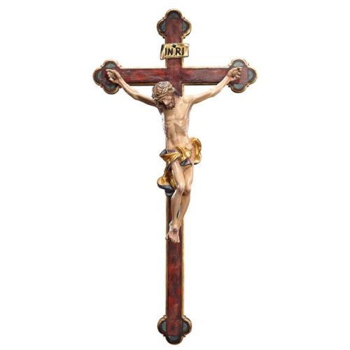Crucifix Baroque II, wood