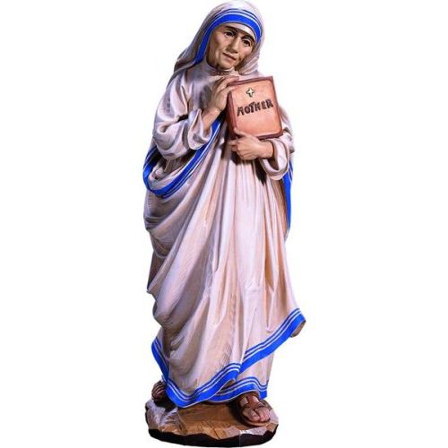Mother Teresa, wood