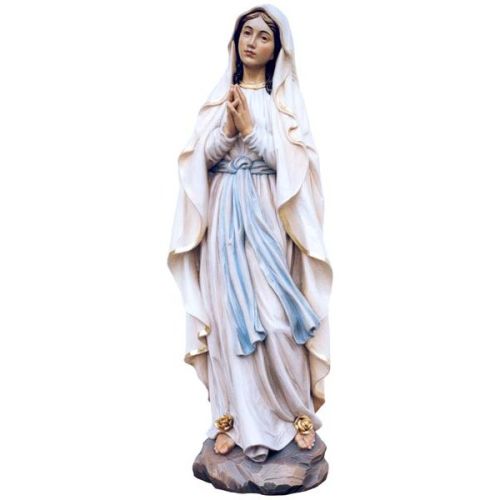 Madonna von Lourdes I, Holz