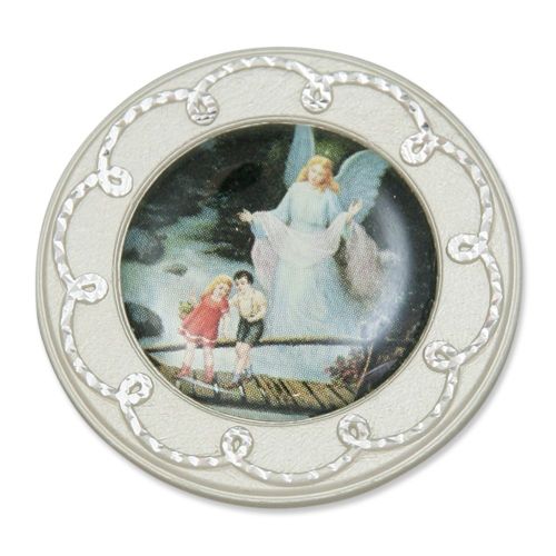 Guardian angel magnetic plaque