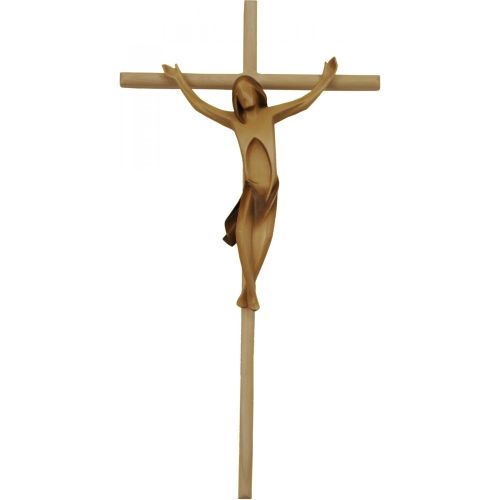 Crucifix plain, wood