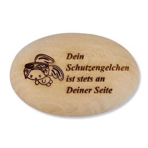 Hand flatterer "Your guardian angel is always by your side", wood