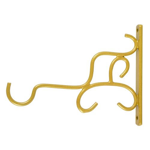 Wall mount for censer metal, brass-colored