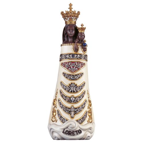 Madonna von Loreto aus Holz