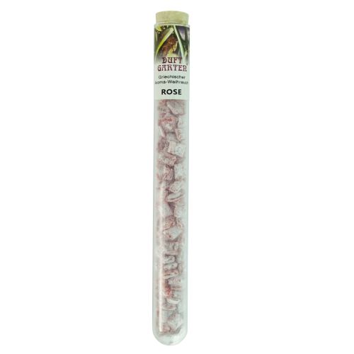 Incense "Greek rose" in a glass tube