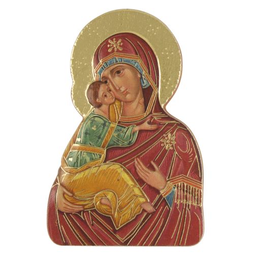 Magnet Marienikone mit Jesus