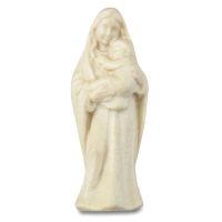 Handschmeichler Madonna mit Kind, geschnitzt