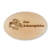 Handschmeichler "Dein Schutzengelchen", Holz