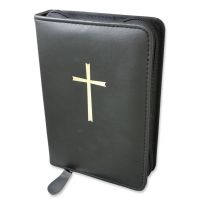 Praise book cover with cross, black