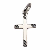 Silver cross small