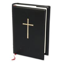 Gotteslob-Umschlaghülle mit Kreuz, schwarz