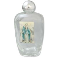 Holy water bottle "Lady of Grace", colorful