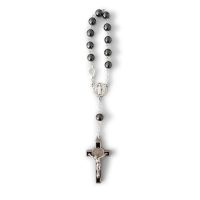 Ten-piece rosary hematite