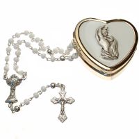 Rosary chalice with "Protecting Hand" case