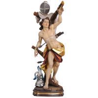 St. Sebastian with helmet