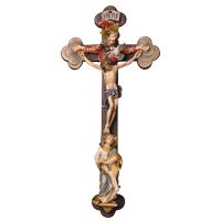 Kruzifix "Heilige Dreifaltigkeit", Holz