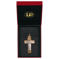 Cross "the good shepherd", chain in a case