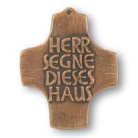 Haussegen Bronzekreuz