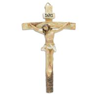 Kruzifix aus Polyresin 16 cm