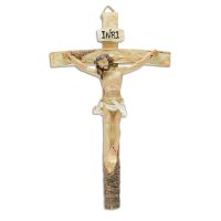 Crucifix made of polyresin 16 cm