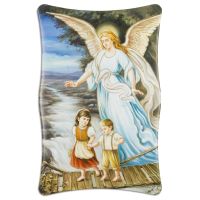Engelbild "Engel schützt Kinder auf Brücke"