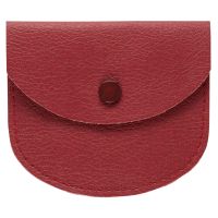 Rosary case made from vegan leather, red