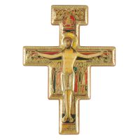 St. Francis cross magnetic pin