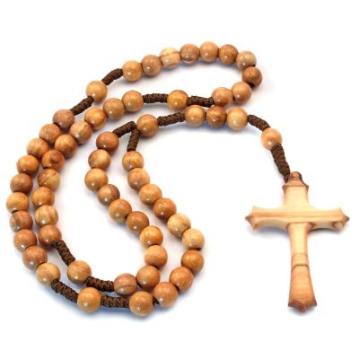 Olive wood rosary II