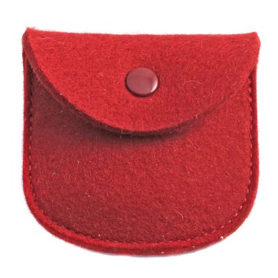 Felt case red