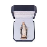 Our Lady of Grace in a case, wood