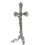 Noble "Nepomuk cross" made of pewter