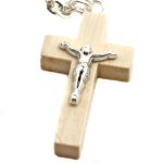 Communion rosary wood